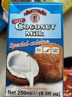 Mängden socker i Coconut milk UHT special cuisine - Suree