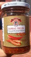 Mängden socker i Sambal Oelek