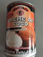 Mängden socker i Suree Crème De Noix De Coco 400 mL