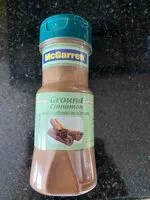 Mängden socker i Ground cinnamon