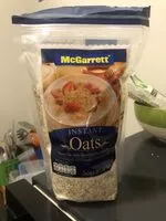 Mängden socker i Mcgarrett Fine Grain Instant Oats