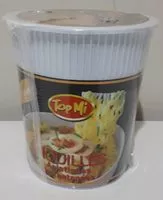 Mängden socker i Nouilles asiatiques instantanée