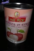 Mängden socker i Lychees In Syrup