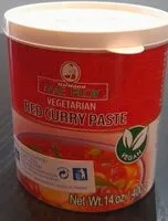 Mängden socker i Vegetarian red curry paste