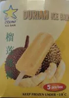 Mängden socker i Durian Ice Bar