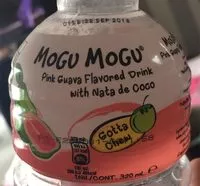 Mängden socker i Pink Guava Flavored Drink with Nata de Coco