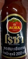 Mängden socker i ROZA ketchup