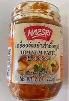 Mängden socker i Tom yum paste