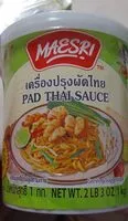 Mängden socker i Pad thai noodle paste