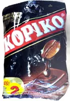 Mängden socker i Kopiko
