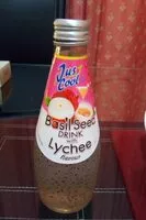 Mängden socker i Basil seed drink with lychee flavour