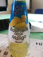 Mängden socker i Basil seed drink with mango