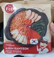 Mängden socker i บิบิมรามยอน บะหมี่ยำสไตล์เกาหลี