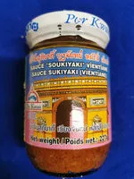 Mängden socker i Sauce "Sukiyaki" vientiane