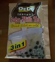 Mängden socker i Instant milk tea powder