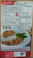 Mängden socker i ข้าวลาบหมู-หมูย่าง