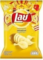 Mängden socker i Lays Classic Potato Salt 75G.