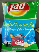 Mängden socker i เลย์รสโนริสาหร่าย