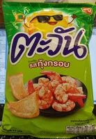 Mängden socker i ข้าวเกรียบรสกุ้งกรอบ
