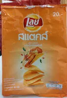 Mängden socker i เลย์ สแตคส์ กลิ่นกุ้งมังกรสไปซี่