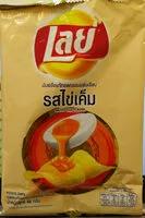Mängden socker i เลย์ รสไข่เค็ม