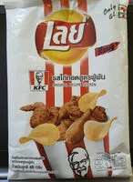 Mängden socker i เลย์ รสไก่ทอดสูตรผู้พัน