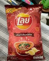 Mängden socker i Potato chip Lay’s Esan Hot Pot Flavor