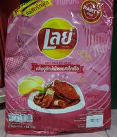 Mängden socker i เลย์ กลิ่นปูยักษ์ผัดซอสเอ็กซ์โอ