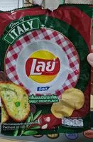 Mängden socker i เลย์ กลิ่นขนมปังกระเทียม