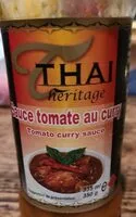 Mängden socker i Sauce tomate au curry