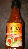 Mängden socker i Sauce au Piment Doux