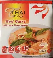 Mängden socker i Red Curry