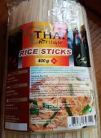 Mängden socker i Thai Heritage Rice Sticks