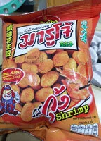 Mängden socker i ถั่วมารูโจ้ รสกุ้ง