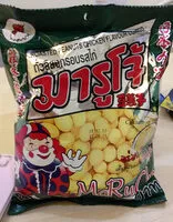 Mängden socker i ถั่วมารูโจ้รสไก่