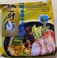 Mängden socker i Oriental style instant noodles CHICKEN & MUSHROOM FLAVOUR