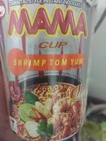 Mängden socker i Cup Oriental Style Instant Noodles Shrimp Tom Yum Flavour