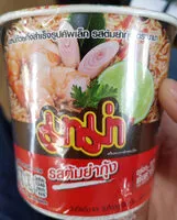 Mängden socker i มาม่า คัพ รสต้มยำกุ้ง
