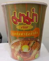 Mängden socker i มาม่าคัพรสต้มยำกุ้ง