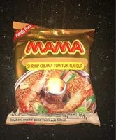 Mängden socker i Noodle Creamy Shrimp Tom Yum