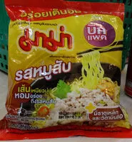 Mängden socker i มาม่า รสหมูสับ บิ๊กแพค