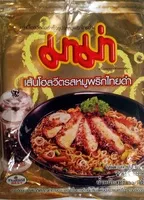 Mängden socker i Instant Noodles Pork Flavour with Black Pepper