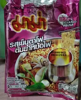 Mängden socker i มาม่าเย็นตาโฟต้มยำหม้อไฟ