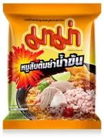 Mängden socker i Instant noodles