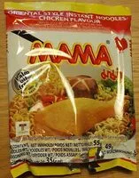 Mängden socker i Oriental style instant noble chicken flavour