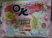 Mängden socker i บะหมี่แห้งกึ่งสำเร็จรูป ออเรียลทัลคิทเช่น รสคาโบนาร่าเบค่อน - 85 g