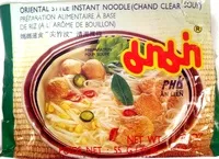 Mängden socker i Soupes vermicelles de riz MAMA au porc