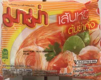 Mängden socker i Mama rice vermicelli tomyam