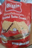 Mängden socker i บัตเตอร์โคโคนัตบิสกิส