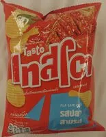 Mängden socker i เทสโตมันฝรั่งหยักรสปลาสามรส